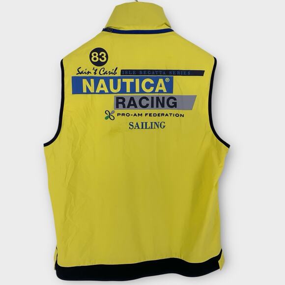 Nautica Racing Sain't Carib Isles Regatta Pro-Am Federation Sailing Vest XL - Picture 3 of 15